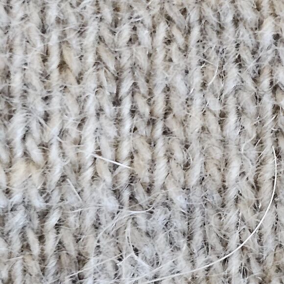 BCBGMAXAZRIA Gray Wool Angora Blend Sweater Women’s Size M - Picture 7 of 9